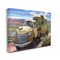 Stupell Industries Dogs Driving Vintage Rustic Truck Canvas Wall Art